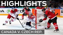 Sestřih zápasu Kanada-Česko